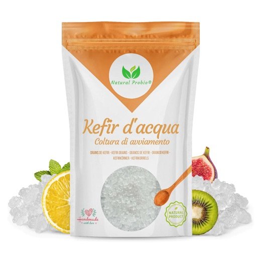 Bustina di grani di kefir d'acqua Natural Probio, 30 g
